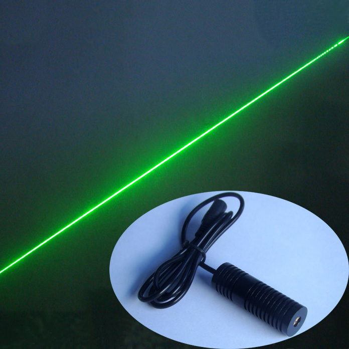 532nm 80mW 緑色 レーザーモジュール ライン レーザーロケーター/マーキング Φ20×60mm